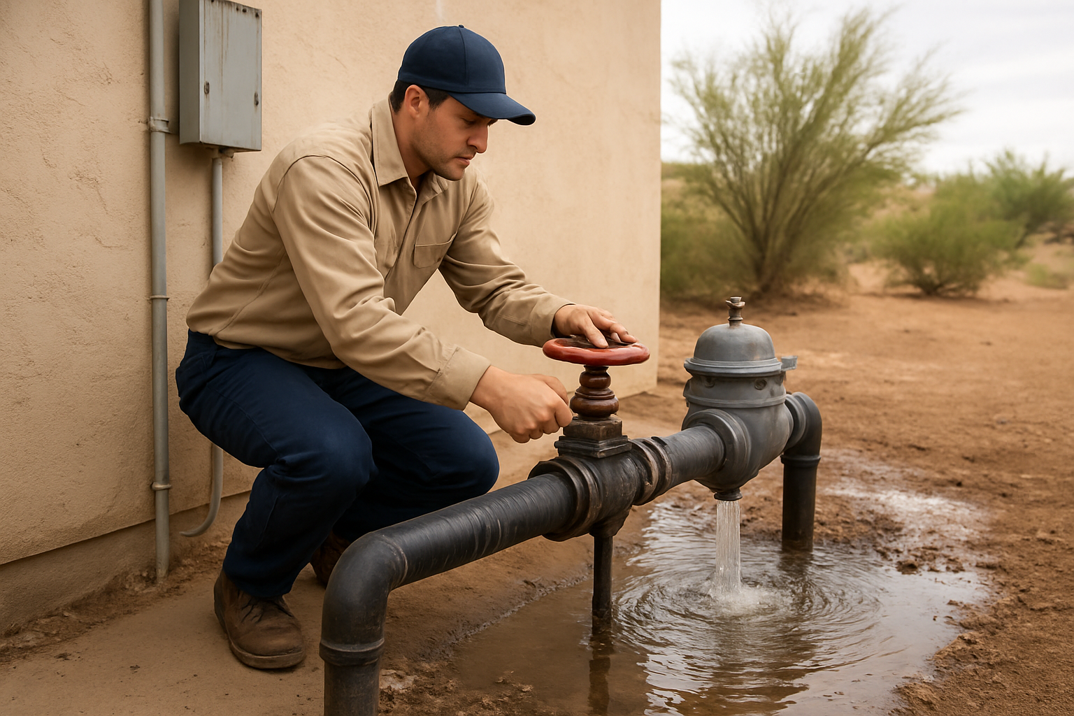 Burst Pipe Repair in Chandler